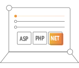 支持ASP、PHP、Asp.Net等多種語言開發(fā)